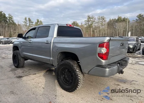 2014 Toyota Tundra Crewmax Platinum from USA, damaged, VIN 5TFAW5F14EX358409